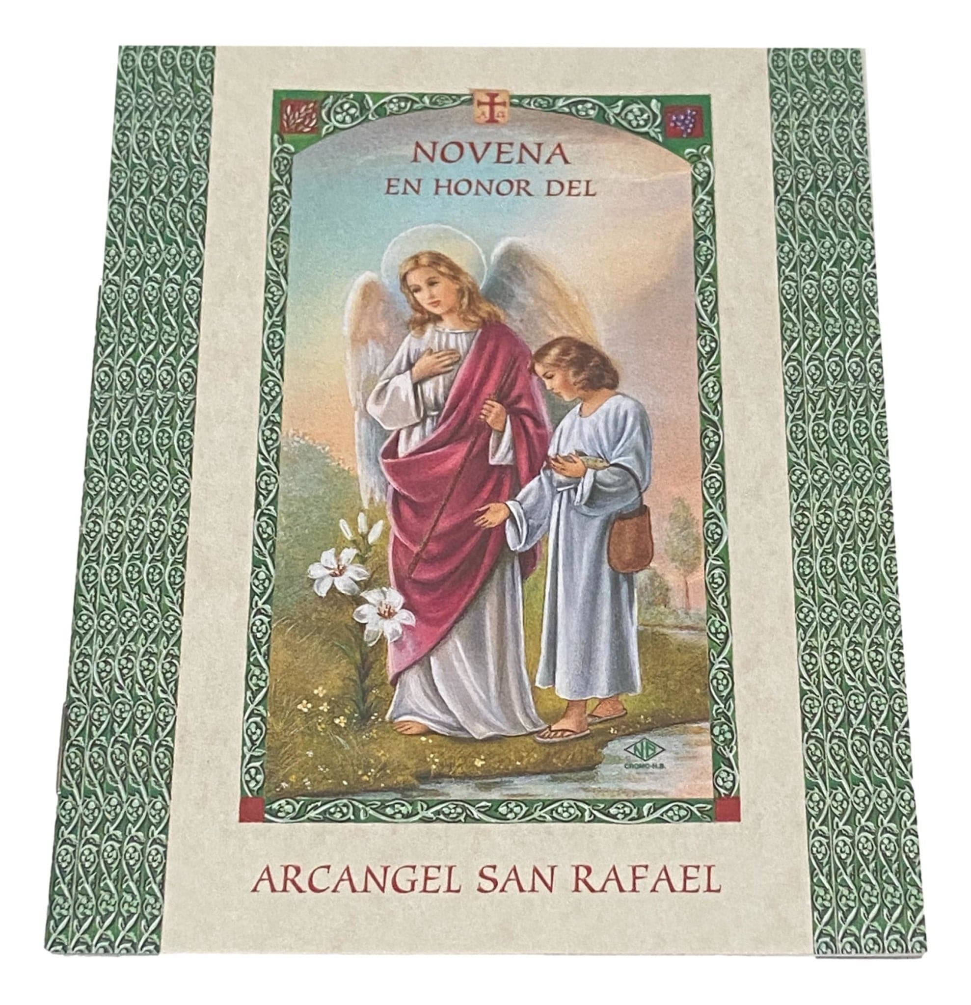 Book Novena En Honor Del Arcangel San Rafael - Ysleta Mission Gift Shop- VOTED El Paso's Best Gift Shop