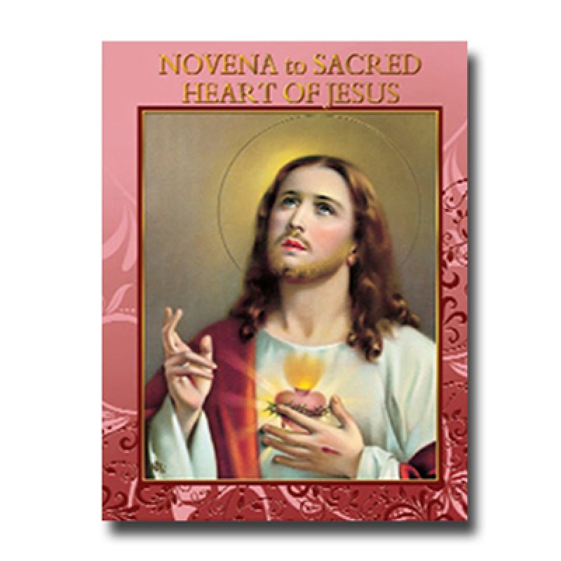 Book Novena To Sacred Heart Of Jesus English 24 Pages - Ysleta Mission Gift Shop- VOTED El Paso's Best Gift Shop