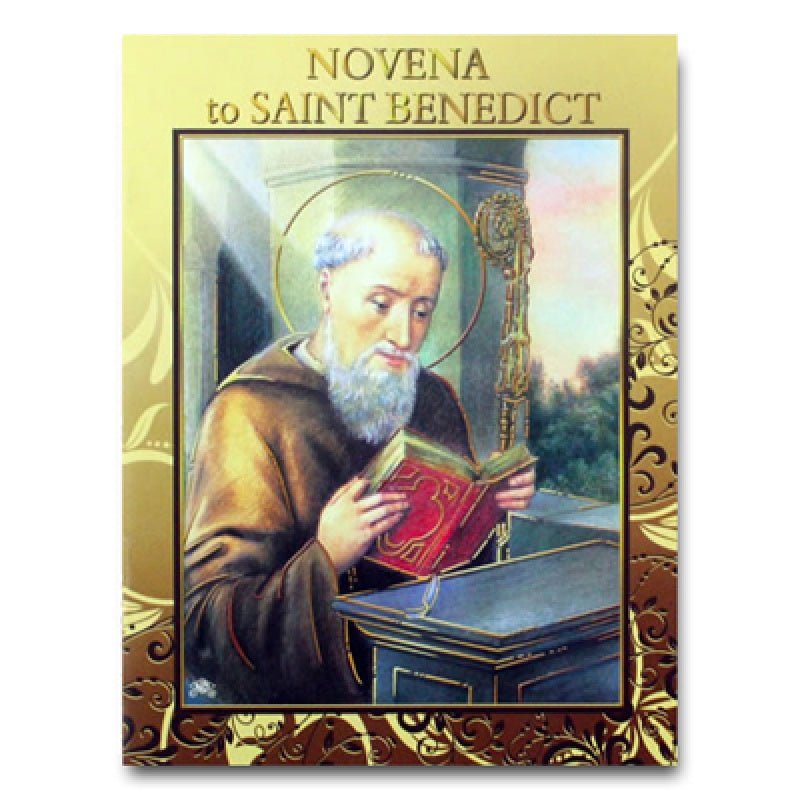 Book Novena To Saint Benedict 12 Pages - Ysleta Mission Gift Shop- VOTED El Paso's Best Gift Shop