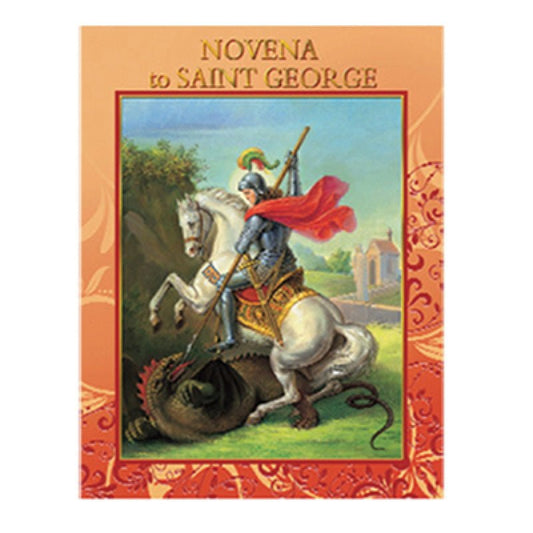 Book Novena To Saint George English 12 Pages - Ysleta Mission Gift Shop- VOTED El Paso's Best Gift Shop