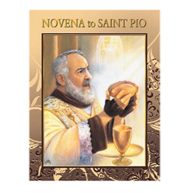 Book Novena To Saint Pio Of Pietrelcina English 24 Pages - Ysleta Mission Gift Shop- VOTED El Paso's Best Gift Shop