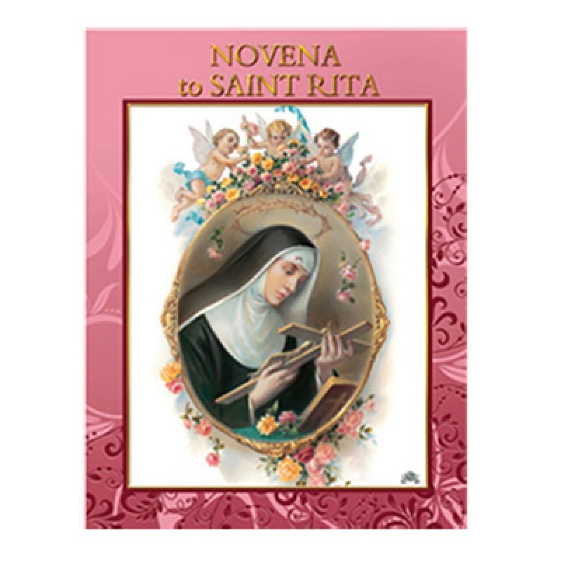 Book Novena To Saint Rita Of Cascia English 12 Pages - Ysleta Mission Gift Shop- VOTED El Paso's Best Gift Shop