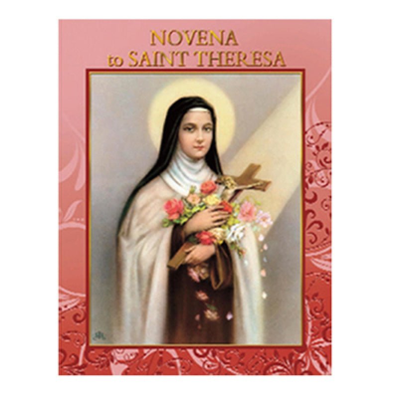 Book Novena To Saint Therese La Flower English 24 Pages - Ysleta Mission Gift Shop- VOTED El Paso's Best Gift Shop