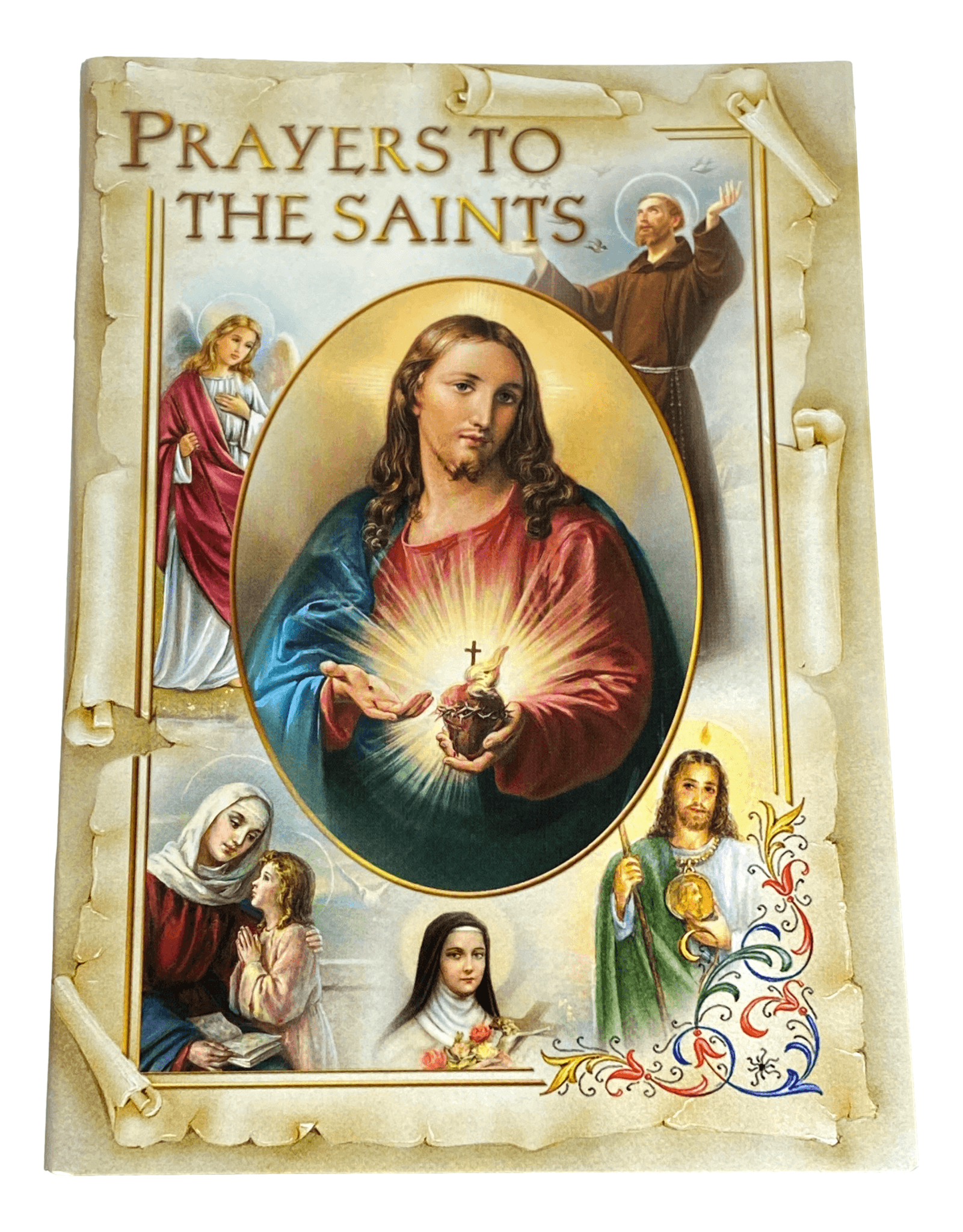 Book Prayers to The Saints English 62 Pages - Ysleta Mission Gift Shop- VOTED El Paso's Best Gift Shop
