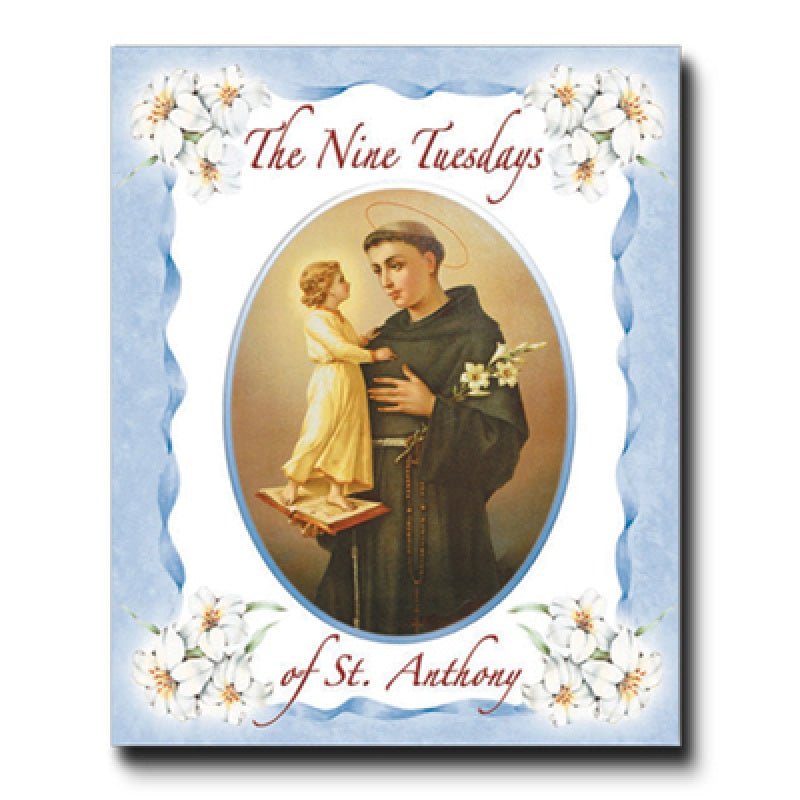 Book The Nine Tuesdays Of Saint Anthony English 32 Pages - Ysleta Mission Gift Shop- VOTED El Paso's Best Gift Shop