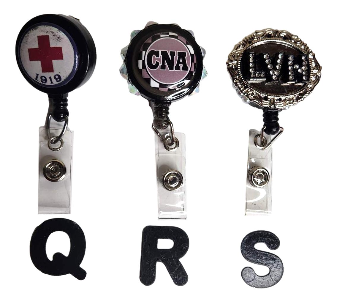 Badge Clip Holder Retractable ID Reel Don't Spread Germs from Ysleta Mission Gift Shop E