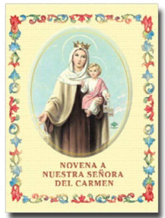 Libro Novena A Nuestra Senora Del Carmen Espanol - Ysleta Mission Gift Shop