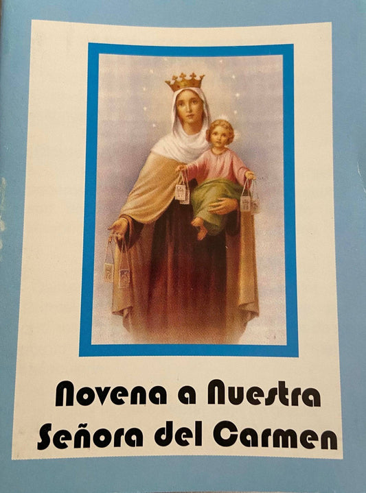 Libro Novena A Nuestra Senora Del Carmen Espanol - Ysleta Mission Gift Shop