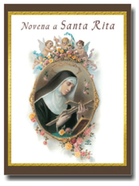 Libro Novena A Santa Rita Espanol - Ysleta Mission Gift Shop- VOTED El Paso's Best Gift Shop