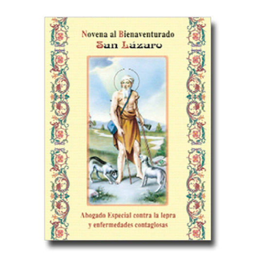 Libro Novena Al Bienaventurado Santo Lazaro Espanol - Ysleta Mission Gift Shop