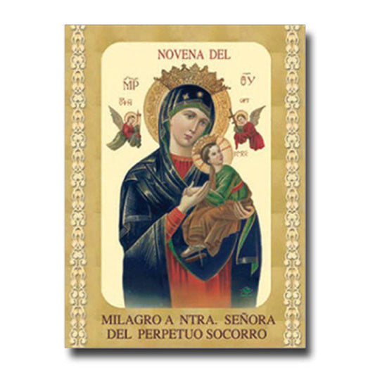 Libro Novena Del Milagro A Nuestra Senora Del Perpetuo Soccoro Espanol