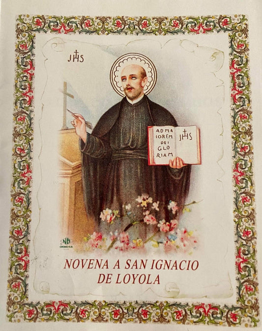 Libro Novena En Honor A San Ignacio De Loyola Espanol - Ysleta Mission Gift Shop