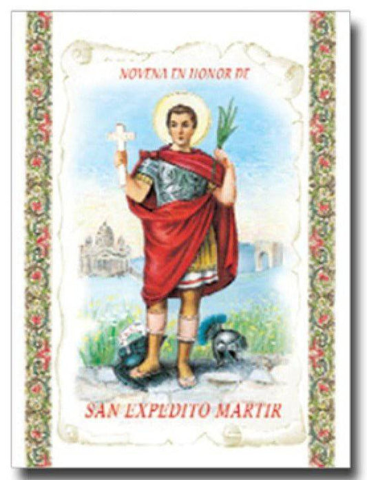 Libro Novena En Honor De San Expedito Martir Espanol - Ysleta Mission Gift Shop