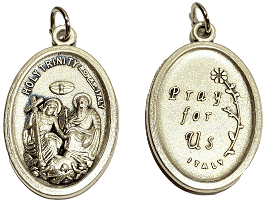 Saint Medal Holy Trinity Pray For Us - Ysleta Mission Gift Shop