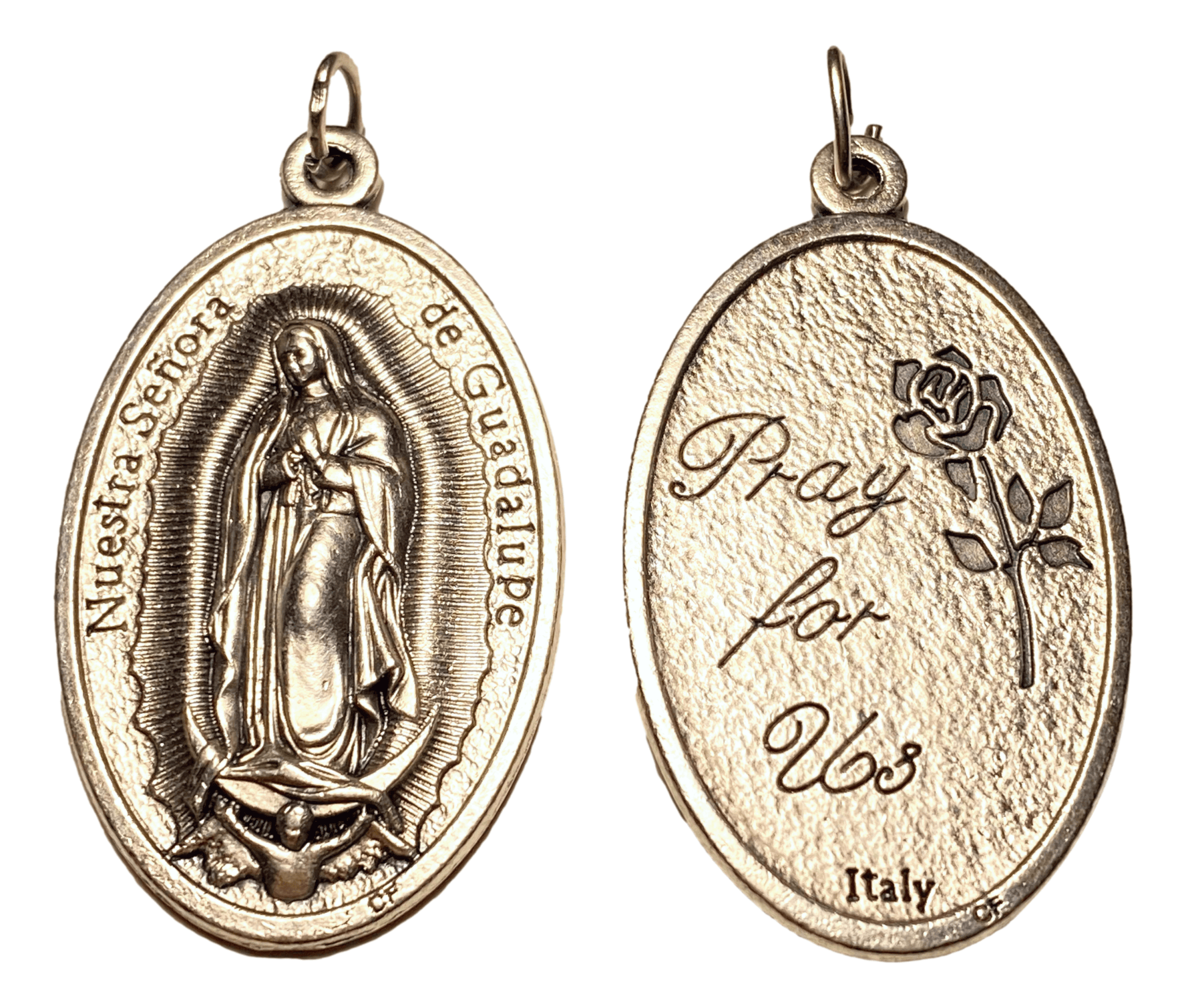 Saint Medal Nuestra Senora De Guadalupe Pray For Us - Ysleta Mission Gift Shop