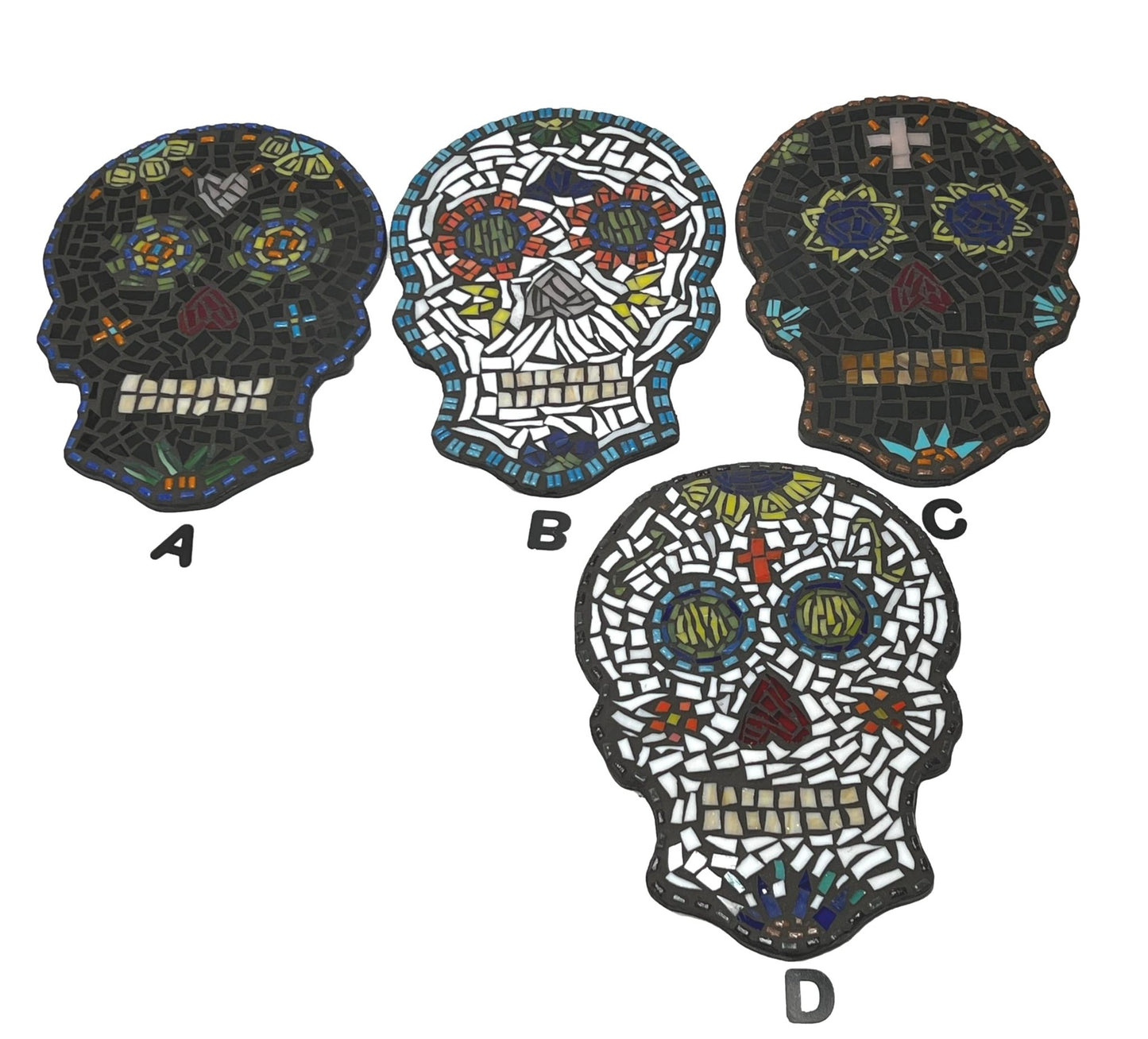 Mosaic Skulls Handcrafted