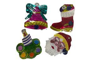 Ornaments Tin Handcrafted In Mexico - Ysleta Mission Gift Shop- VOTED 2022 El Paso's Best Gift Shop