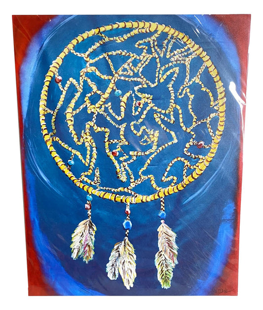 Poster Dream Catcher Print Handcrafted