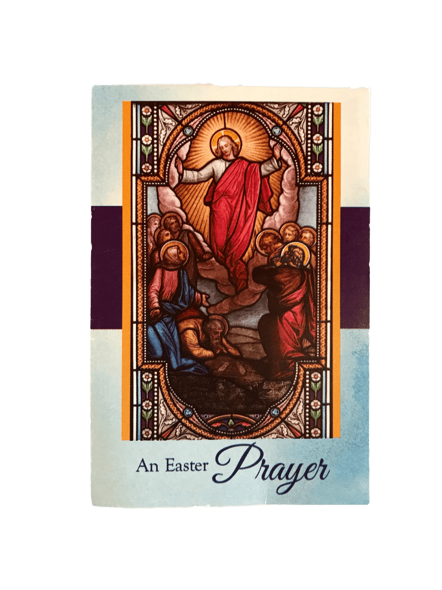 Prayer Card An Easter Prayer Lord Jesus Your Resurrection No Laminated SV0315-PC - Ysleta Mission Gift Shop- VOTED El Paso's Best Gift Shop