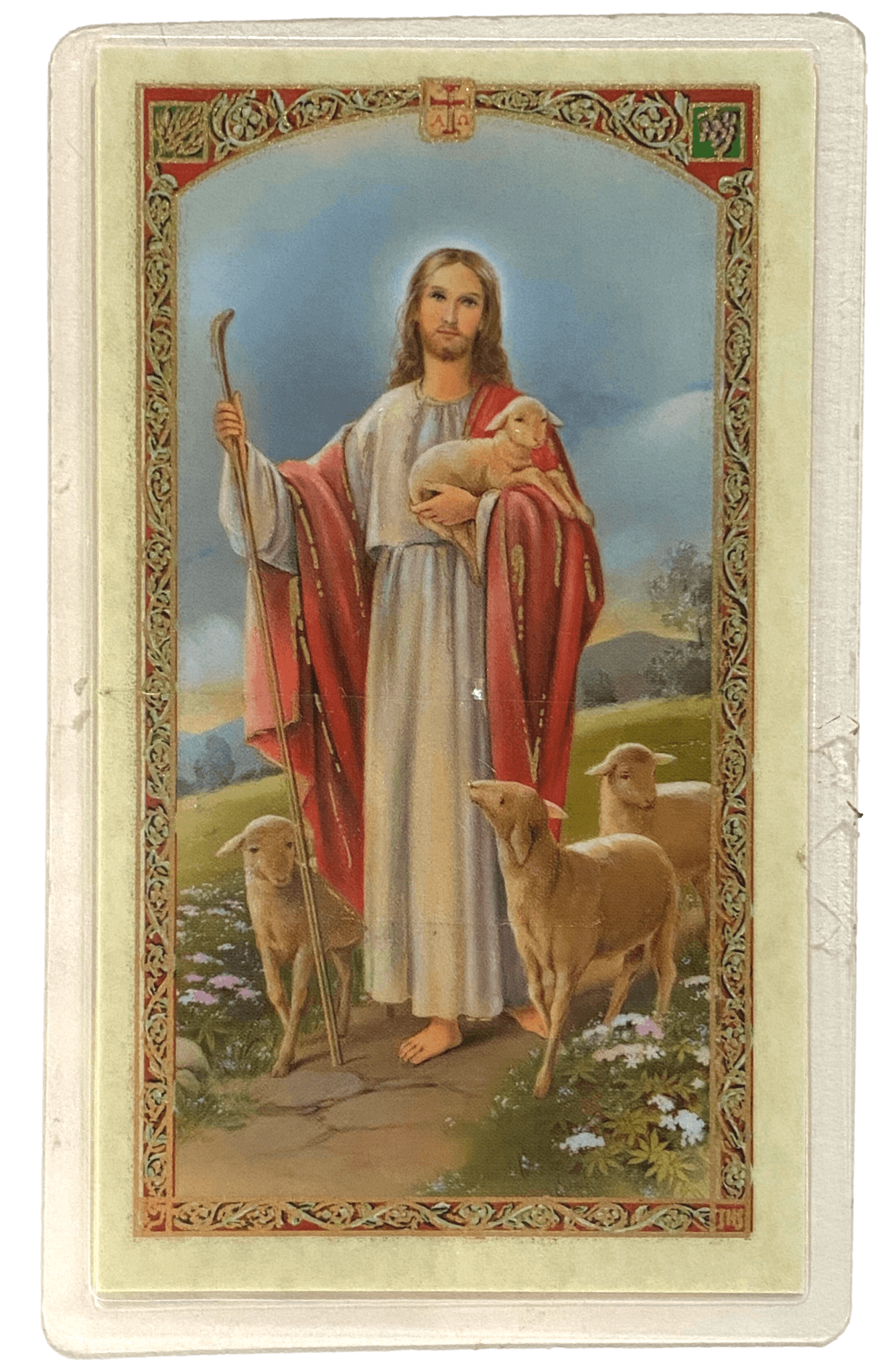 Prayer Card El Credo de Los Apostoles SPANISH Laminated HC9-082S - Ysleta Mission Gift Shop- VOTED El Paso's Best Gift Shop