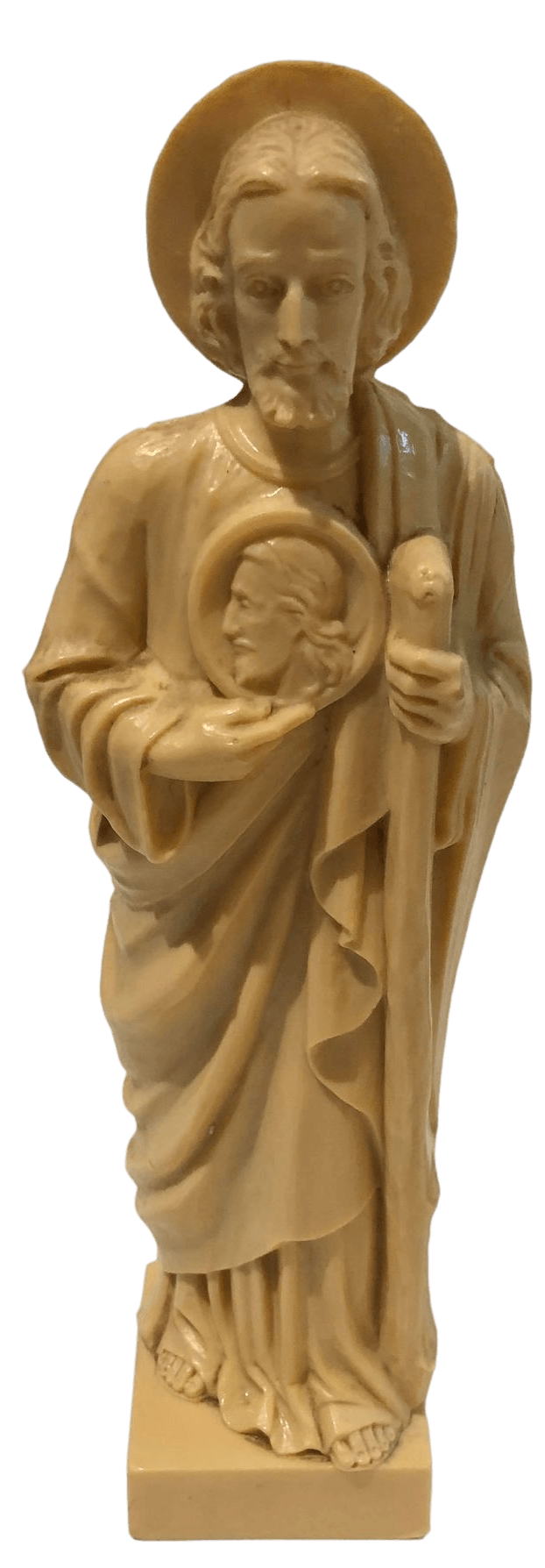 Statue Saint Jude Patron Saint Of All Lost Causes Resin from Ysleta ...