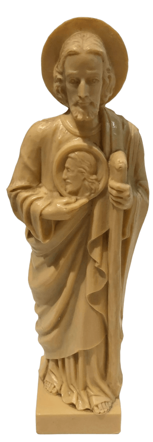 Statue Saint Jude Patron Saint Of All Lost Causes Resin - Ysleta Mission Gift Shop