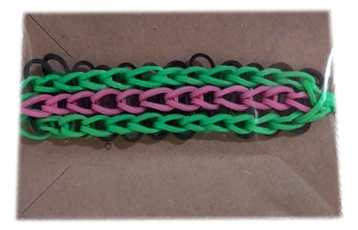 Toy Children's Loom Bracelets Various Colors Handcrafted By Local Artisans - Ysleta Mission Gift Shop- VOTED El Paso's Best Gift Shop