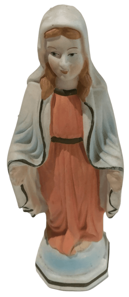 Statue Virgin Mary From Indianapolis Porcelain - Ysleta Mission Gift Shop